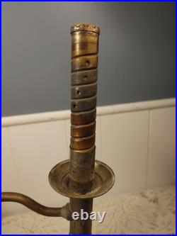 Antique Cleveland Safety Library Student Lamps Date 1871 FOR PARTS OR REPAIR