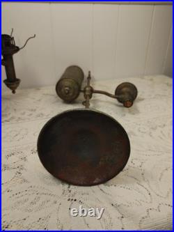 Antique Cleveland Safety Library Student Lamps Date 1871 FOR PARTS OR REPAIR