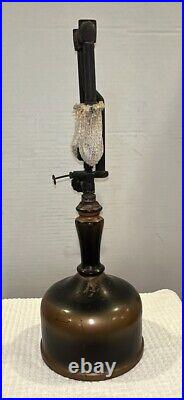 Antique Coleman Kerosene Mantle Lamp #129 NOT TESTED PARTS OR REPAIR ONLY