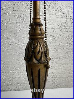 Antique D. M Co Table Lamp Base Parts Restore 5L