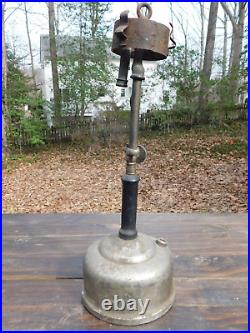 Antique Diamond Lamp Co. Akron Ohio Kerosene Lantern for Parts or Repair
