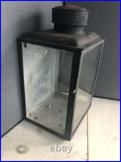 Antique Dietz No. 1 Station Lantern Frame For Parts Lamp