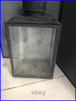 Antique Dietz No. 1 Station Lantern Frame For Parts Lamp