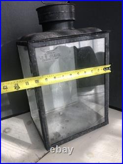 Antique Dietz No. 1 Station Lantern Frame For Parts Lamp