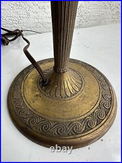 Antique Double Socket Ornate Table Lamp Base 6Y Parts Restore