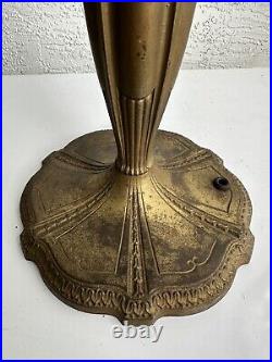 Antique Double Socket Table Lamp Base 6S Parts Restore