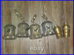 Antique Early 1900s Hanging Lamp Chandelier Electrified Parts Only