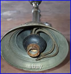 Antique Early Victorian Gas Electric Sconce Light Lamp Fixture Parts