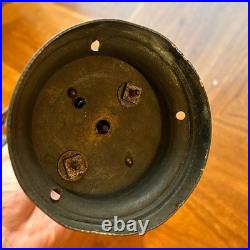 Antique Emmanuel Villanis Art Nouveau Figural Lady Lamp Base Parts Repair Signed