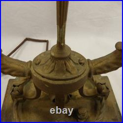 Antique French Style Bouillotte Table Lamp Candle Lights Candelabra Parts/Repair