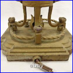 Antique French Style Bouillotte Table Lamp Candle Lights Candelabra Parts/Repair