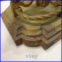 Antique French Style Bouillotte Table Lamp Candle Lights Candelabra Parts/Repair