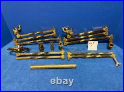 Antique Gas Lamp Hardware Victorian Architectural Repair Restoration Parts Lot 1