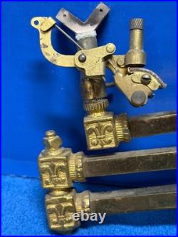 Antique Gas Lamp Hardware Victorian Architectural Repair Restoration Parts Lot 1