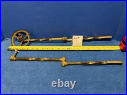 Antique Gas Lamp Hardware Victorian Architectural Repair Restoration Parts Lot 1