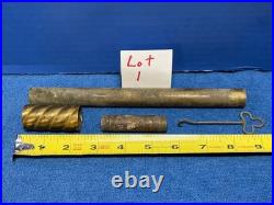 Antique Gas Lamp Hardware Victorian Architectural Repair Restoration Parts Lot 1