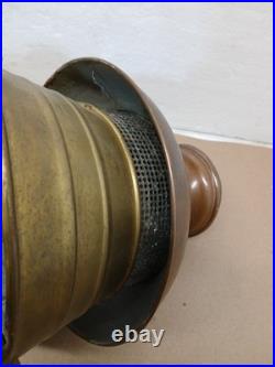 Antique Gas Street Light Top Shell Copper Brass Architectural Salvage Parts
