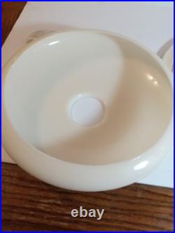 Antique Glass And Metal Shade LARGE 16 Parts Only