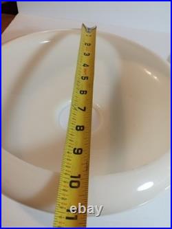 Antique Glass And Metal Shade LARGE 16 Parts Only