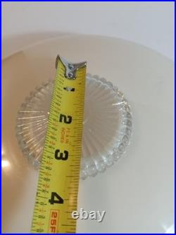 Antique Glass And Metal Shade LARGE 16 Parts Only