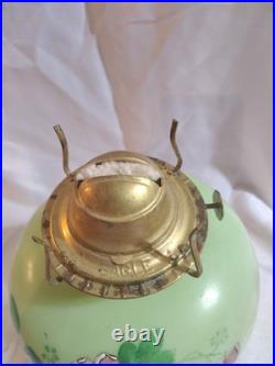 Antique Gone With The Wind Oil Lamp P&A Dorset