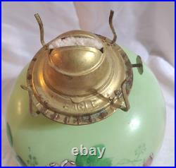 Antique Gone With The Wind Oil Lamp P&A Dorset