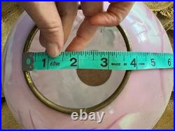 Antique Gone with the Wind Parlor Lamp Globe Hand Painted 10 SHADE ONLY + Parts