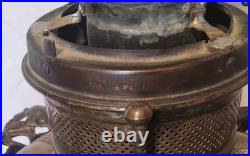 Antique Hand-Painted GWTW Lamp Converted To Electric P&A Patented Apr 11 1893