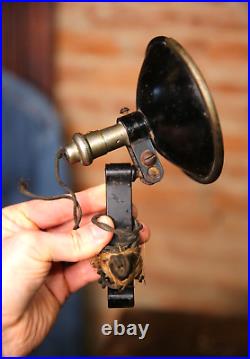 Antique Headlight lamp Motorcycle Bicycle Light Vintage Schwinn Harley Indian