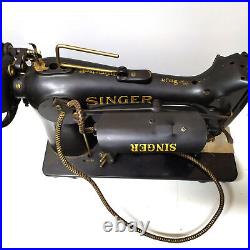 Antique INDUSTRIAL Singer sewing machine lamp light Simanco