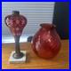 Antique_Kerosene_Cranberry_Lamp_Parts_Etched_Base_Swirl_Glass_Shade_01_ekae