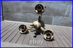 Antique Lamp Chandelier Parts Handel Tiffany Sockets Bell Shaped Shade Holder