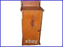 Antique Lamp Parts Oak Show Case Display Hardware Country Store