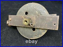 Antique Library Parlor Hanging Lamp Part Pulley Mechanism Metal Raises Lowers