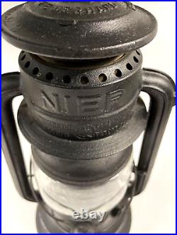 Antique NIER Feuerhand Firehand Nr. 260 Kerosene Lantern withGlobe All Fully Marked