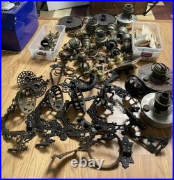 Antique Oil Lamps, Burners, Parts, Mounts, & Much More