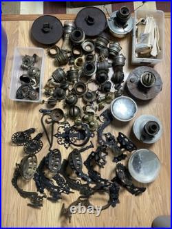 Antique Oil Lamps, Burners, Parts, Mounts, & Much More