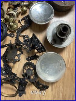 Antique Oil Lamps, Burners, Parts, Mounts, & Much More