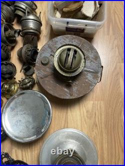 Antique Oil Lamps, Burners, Parts, Mounts, & Much More