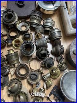 Antique Oil Lamps, Burners, Parts, Mounts, & Much More