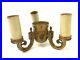 Antique_Old_Brass_Metal_Three_Arm_Lamp_Light_Fixture_Parts_Electric_01_uec