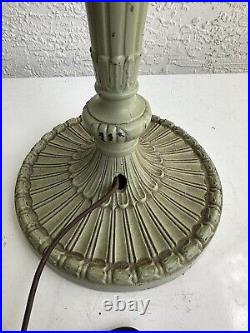 Antique Pittsburgh Table Lamp Base Parts Restore 5F