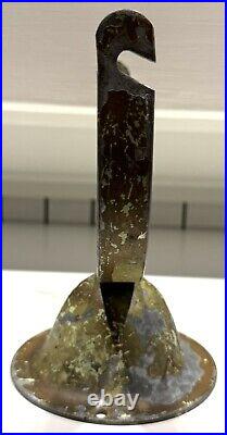 Antique Plume & Atwood Wall Mount Maritime Ship Oil Lamp Waterbury Conn