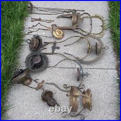 Antique Pull Down Lamp parts motors harps hanging ceiling chain