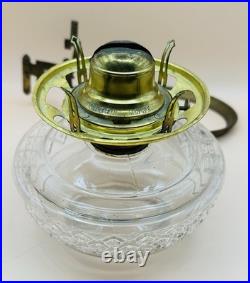 Antique Queen Anne Mercury Reflector Victorian Fluid Bracket Lamp