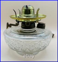 Antique Queen Anne Mercury Reflector Victorian Fluid Bracket Lamp