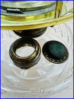 Antique Queen Anne Mercury Reflector Victorian Fluid Bracket Lamp