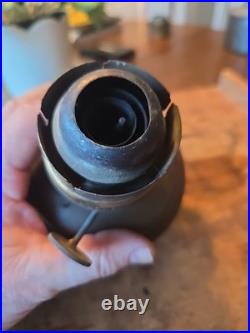 Antique Rare HG. MOEHRING OIL Lamp Burner Parts CH. McKinney & Co Boston Font
