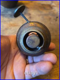 Antique Rare HG. MOEHRING OIL Lamp Burner Parts CH. McKinney & Co Boston Font
