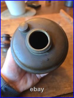 Antique Rare HG. MOEHRING OIL Lamp Burner Parts CH. McKinney & Co Boston Font